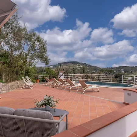 Modern Sorrento Coast With Private Pool & Terrace Villa Massa Lubrense